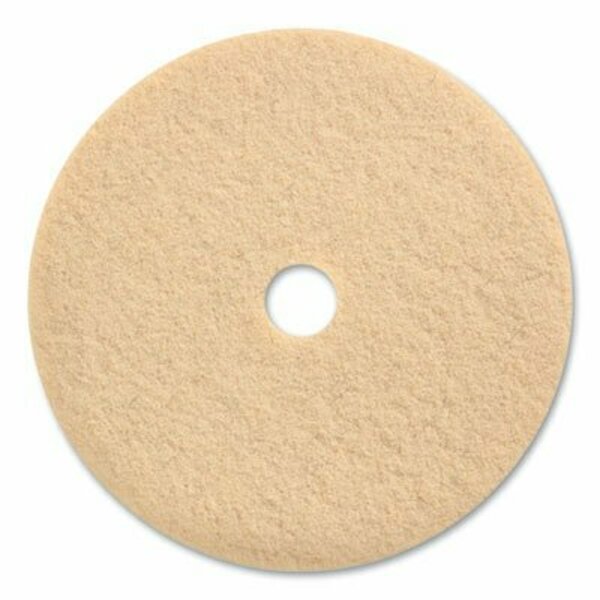 Coastwide BURNISHING FLOOR PADS, 27in DIAMETER, TAN, 5PK 203246